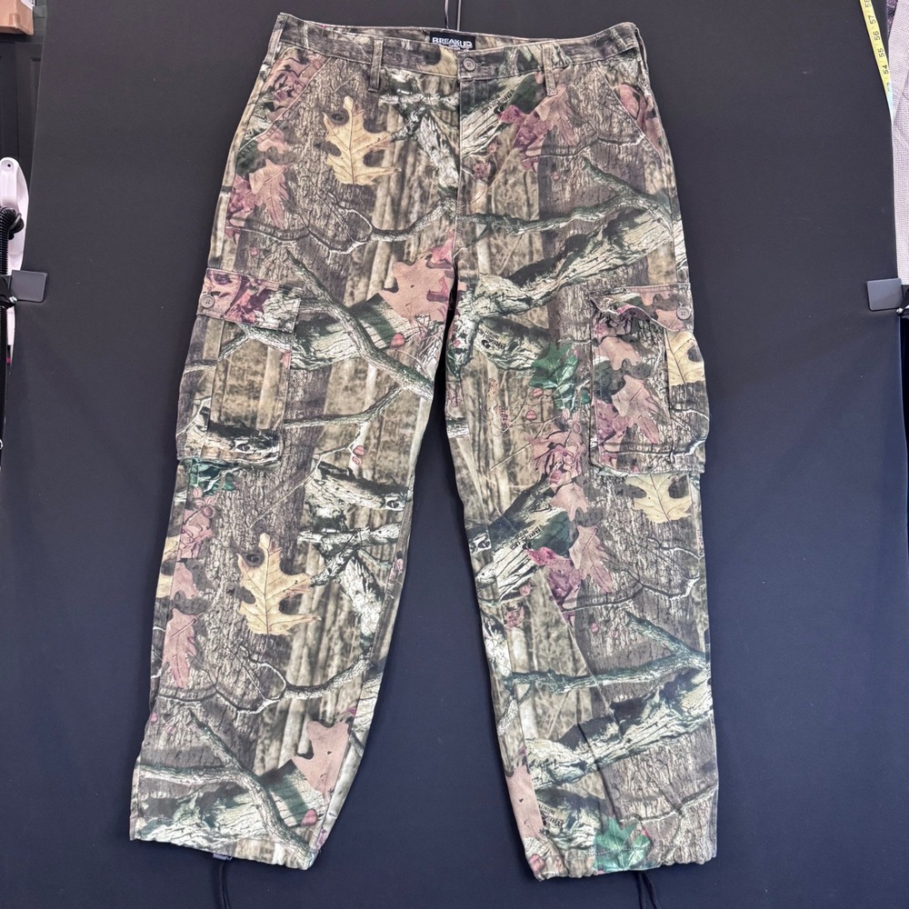 Mossy Oak Breakup Infinity Camo Cargo Pants Mens XL 40-42 Tree Camo 25221-MO
